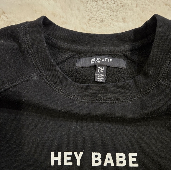 Womens Cropped Sweatshirt - Picture 2 of 2